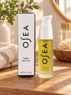 OSEA Vagus Nerve Oil 0.5 oz 15ml Calming Body Aromatherapy Essential Oil NIB